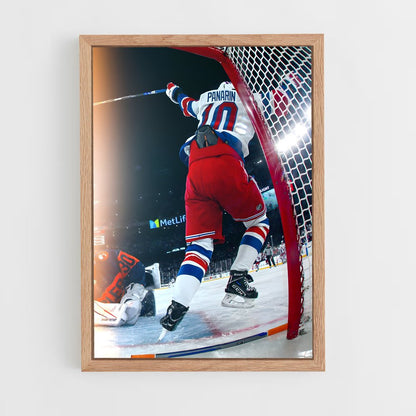 hockey-1 cadre Bois clair