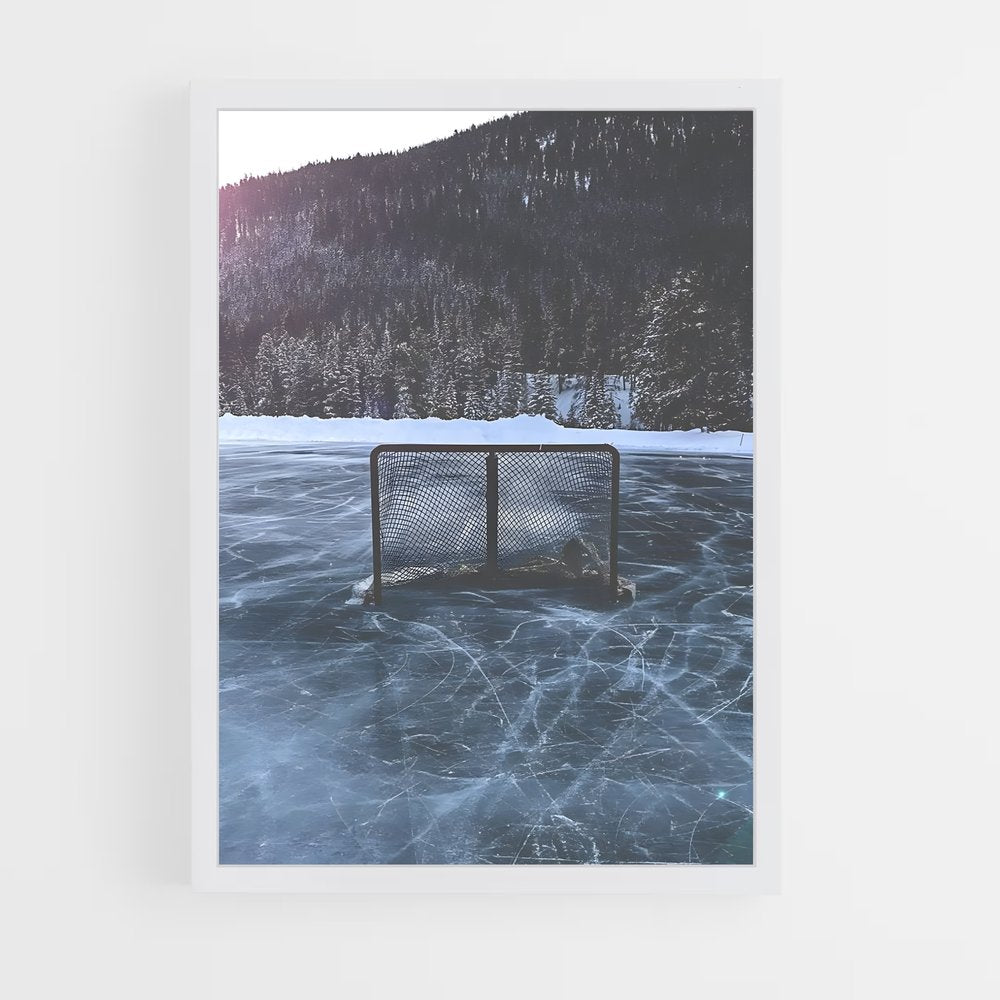 hockey-11 cadre Blanc