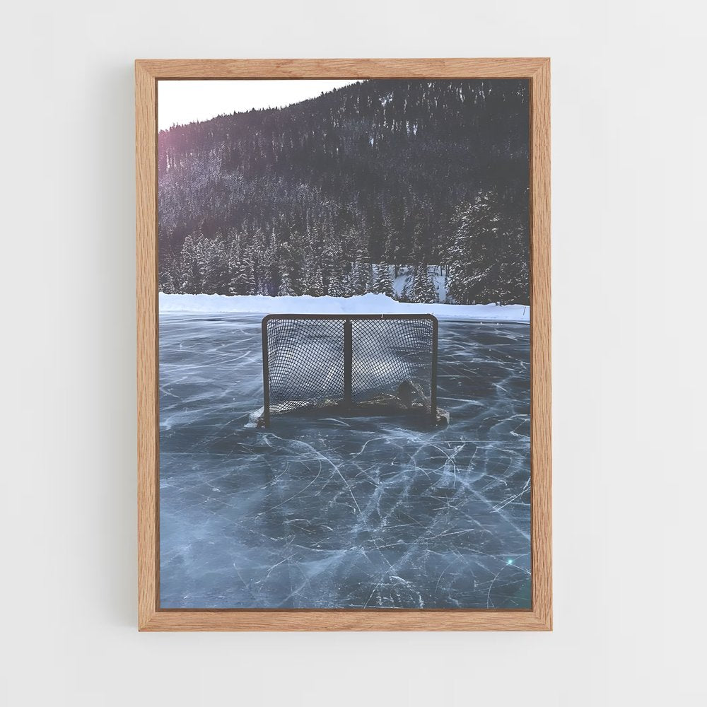 hockey-11 cadre Bois clair