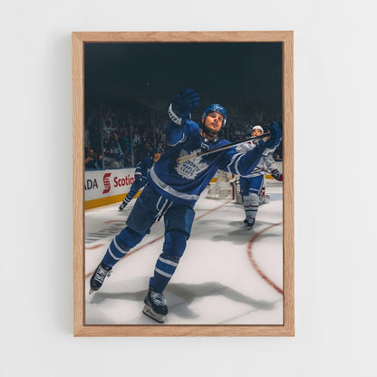 hockey-19 cadre Bois clair