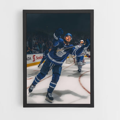 hockey-19 cadre Noir
