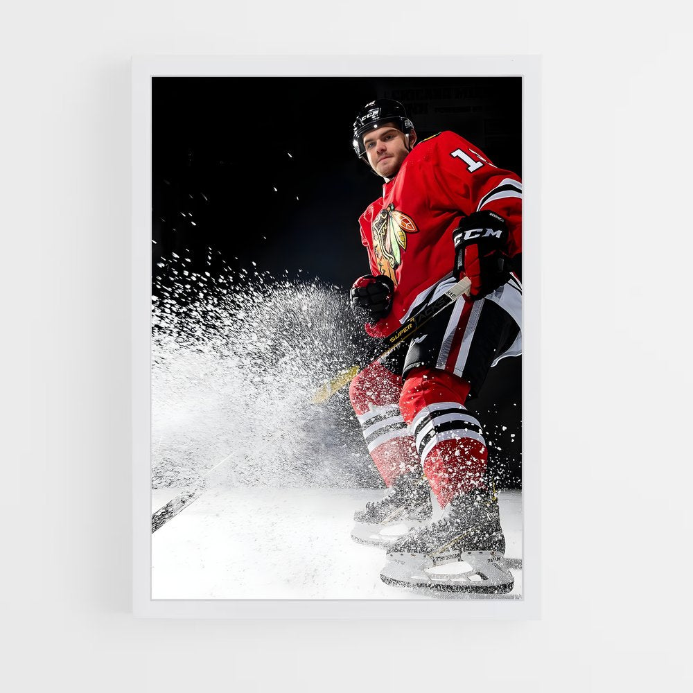 hockey-2 cadre Blanc