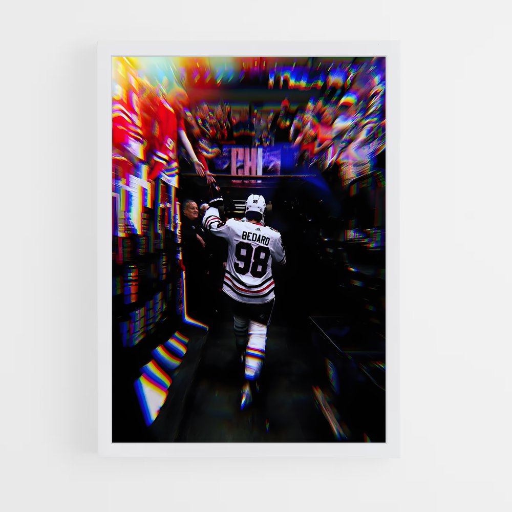 hockey-22 cadre Blanc