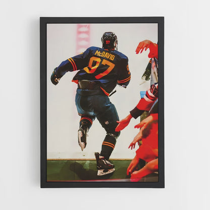 hockey-3 cadre Noir