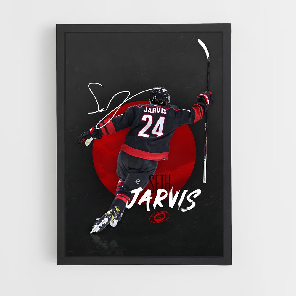 hockey-30 cadre Noir