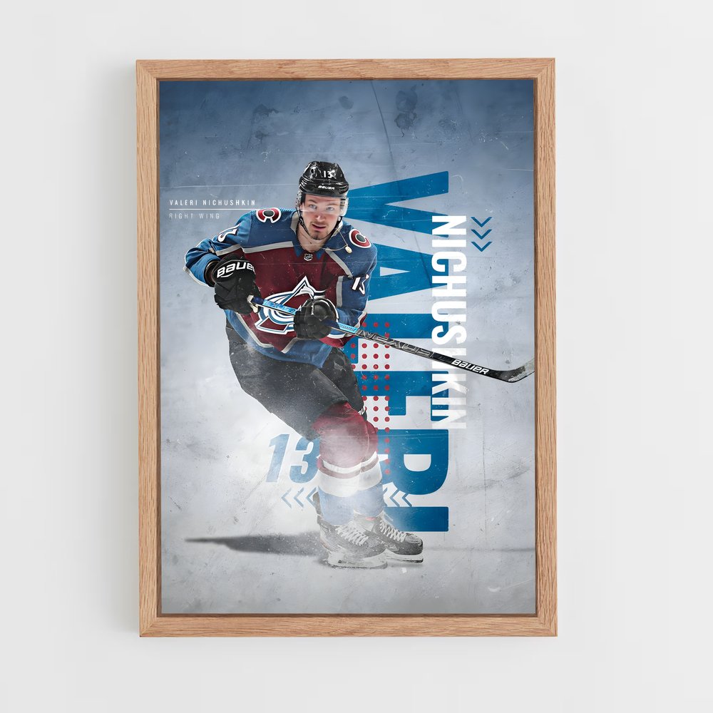hockey-31 cadre Bois clair