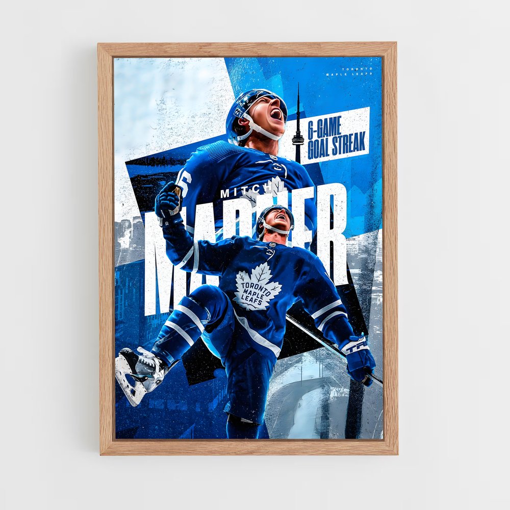 hockey-34 cadre Bois clair
