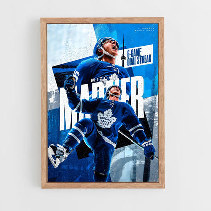 hockey-34 cadre Bois clair