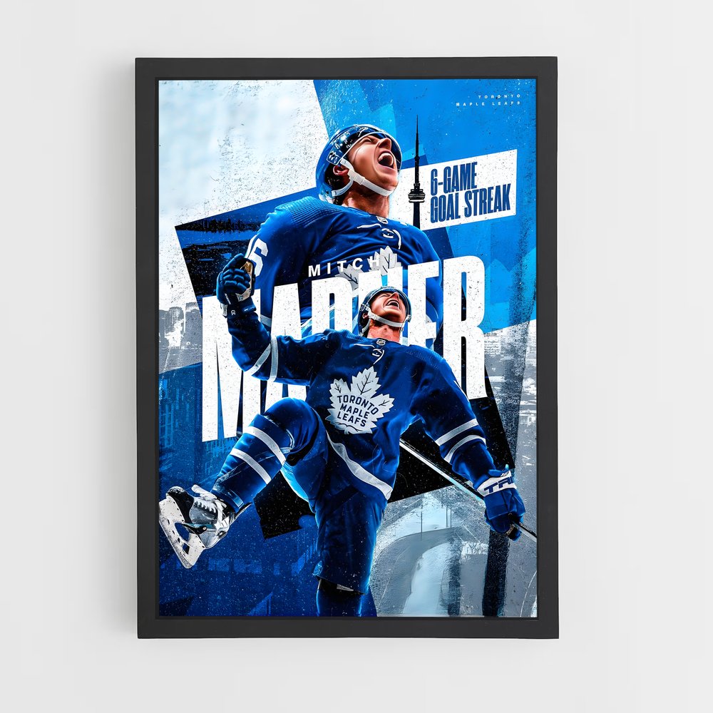 hockey-34 cadre Noir