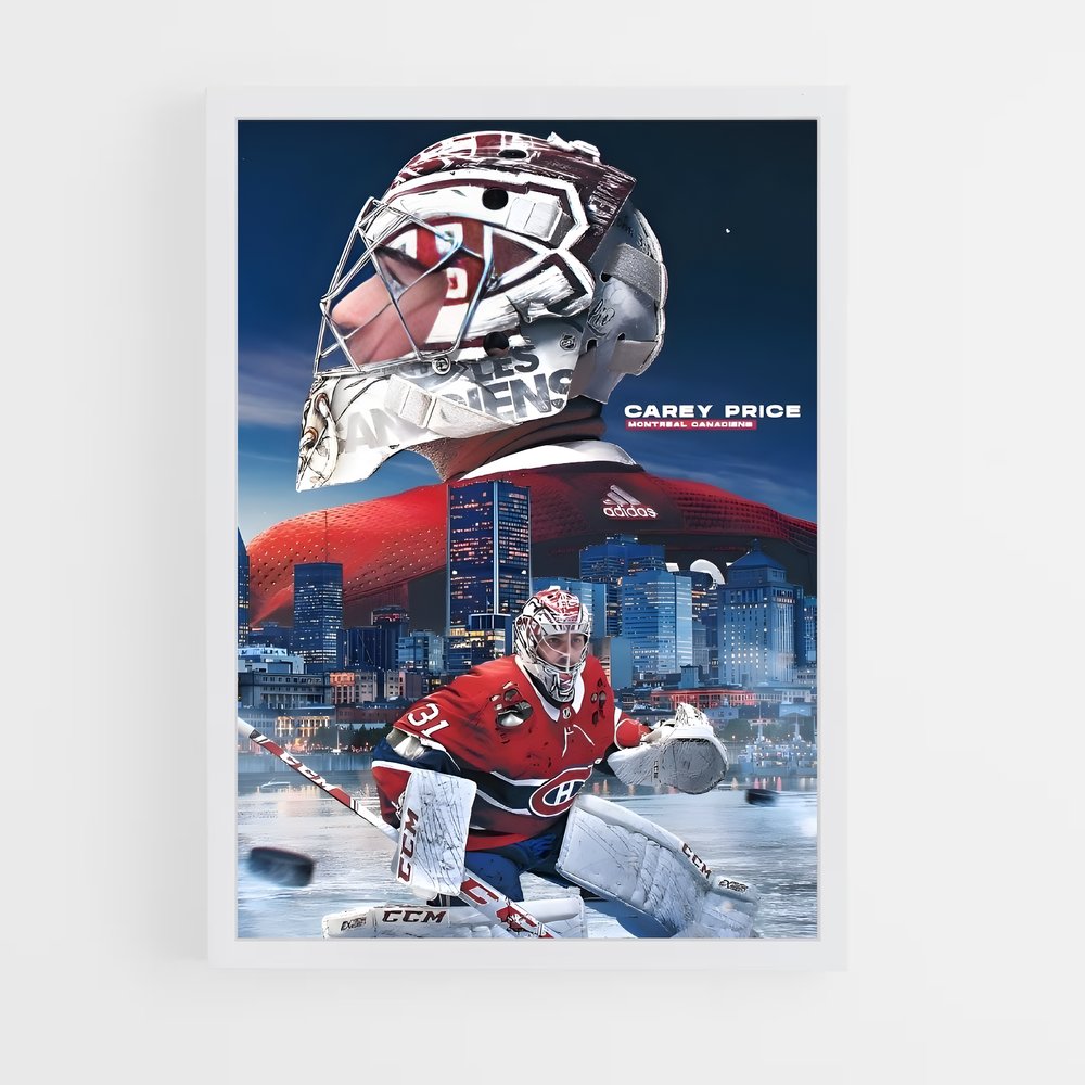 hockey-37 cadre Blanc