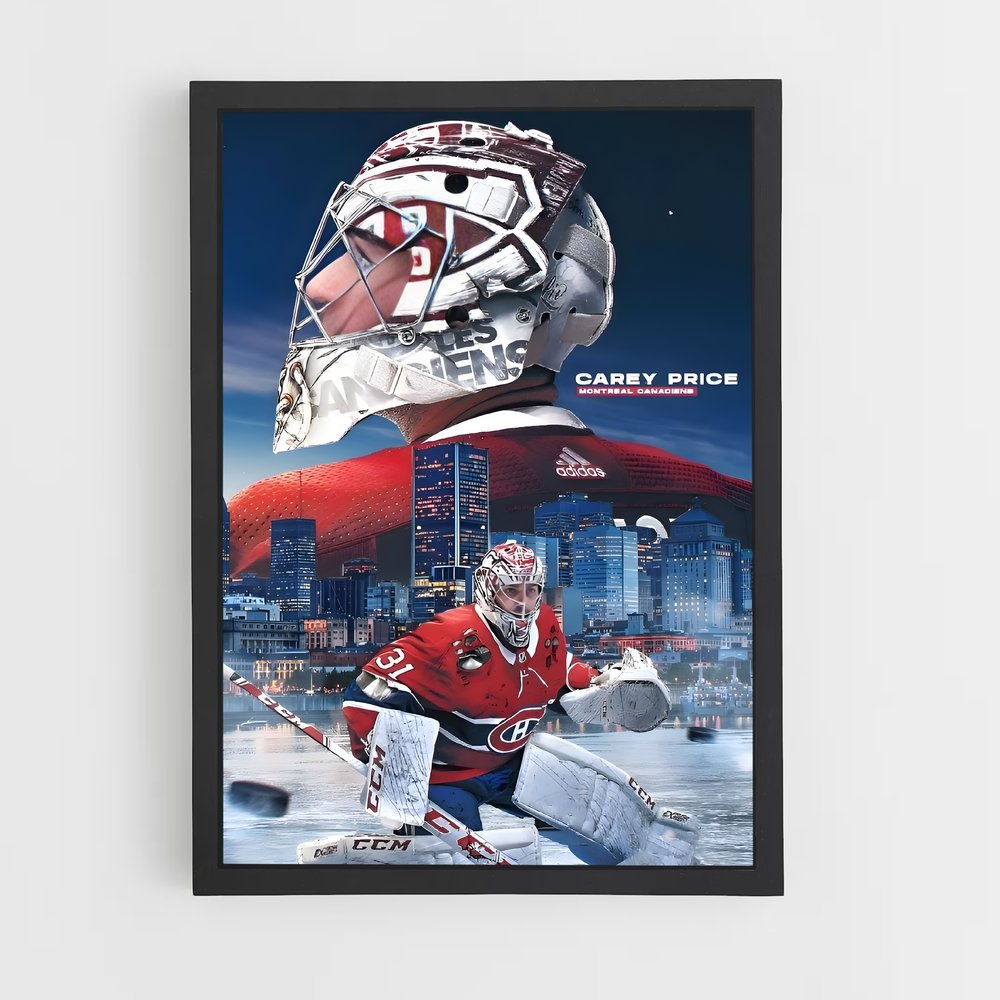 hockey-37 cadre Noir