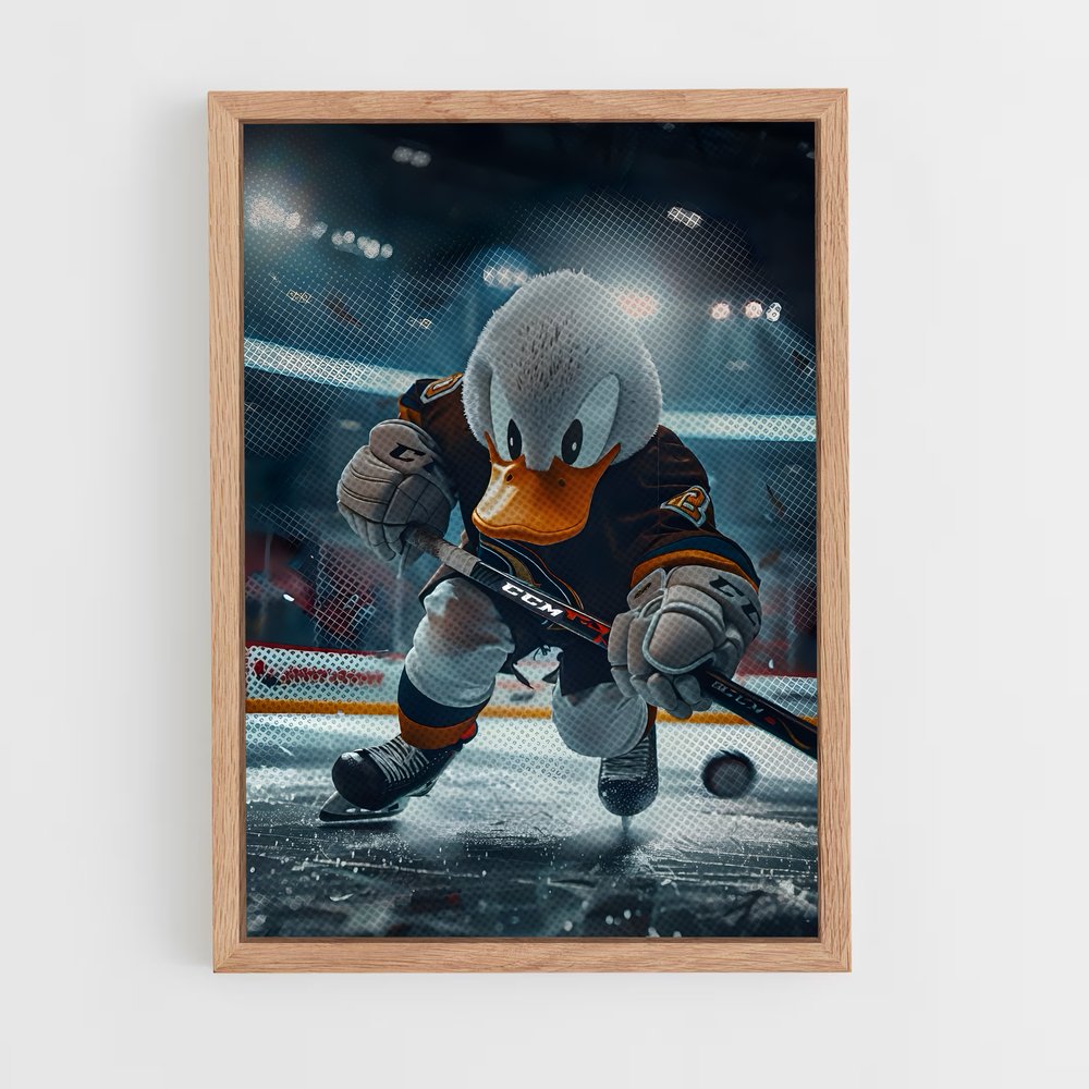 hockey-41 cadre Bois clair