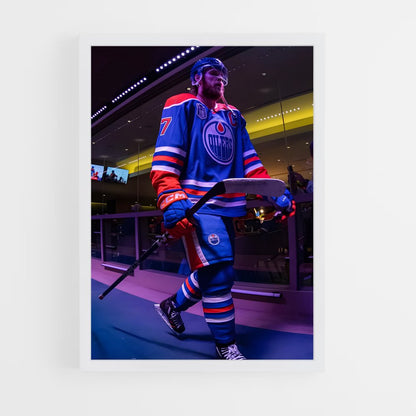 hockey-6 cadre Blanc