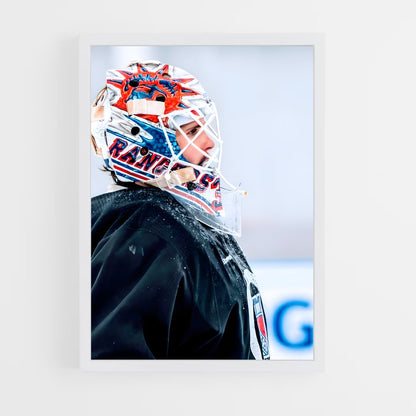 hockey-7 cadre Blanc