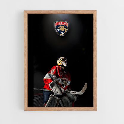hockey-9 cadre Bois clair