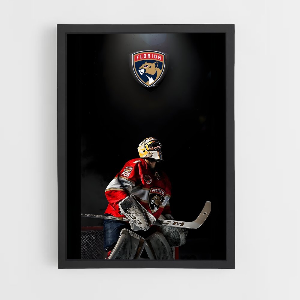 hockey-9 cadre Noir