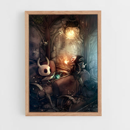 hollow-knight-7 cadre Bois clair