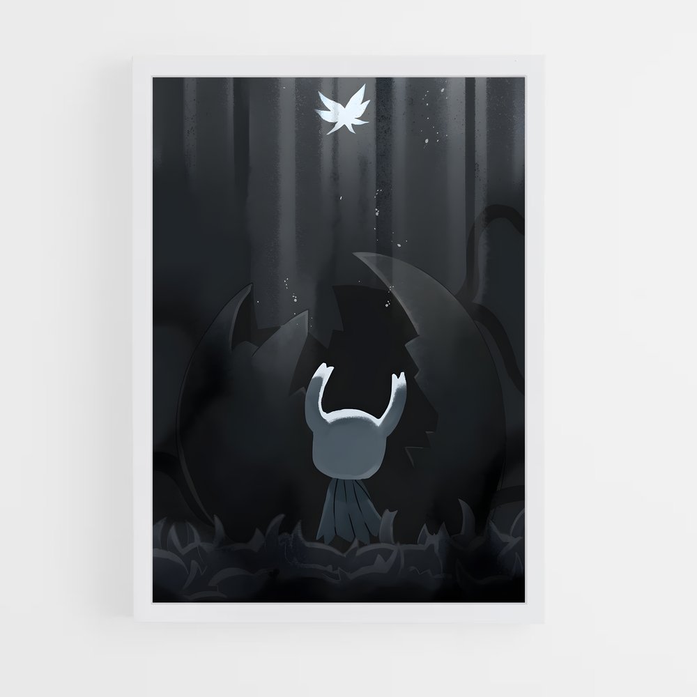 hollow-knight-8 cadre Blanc