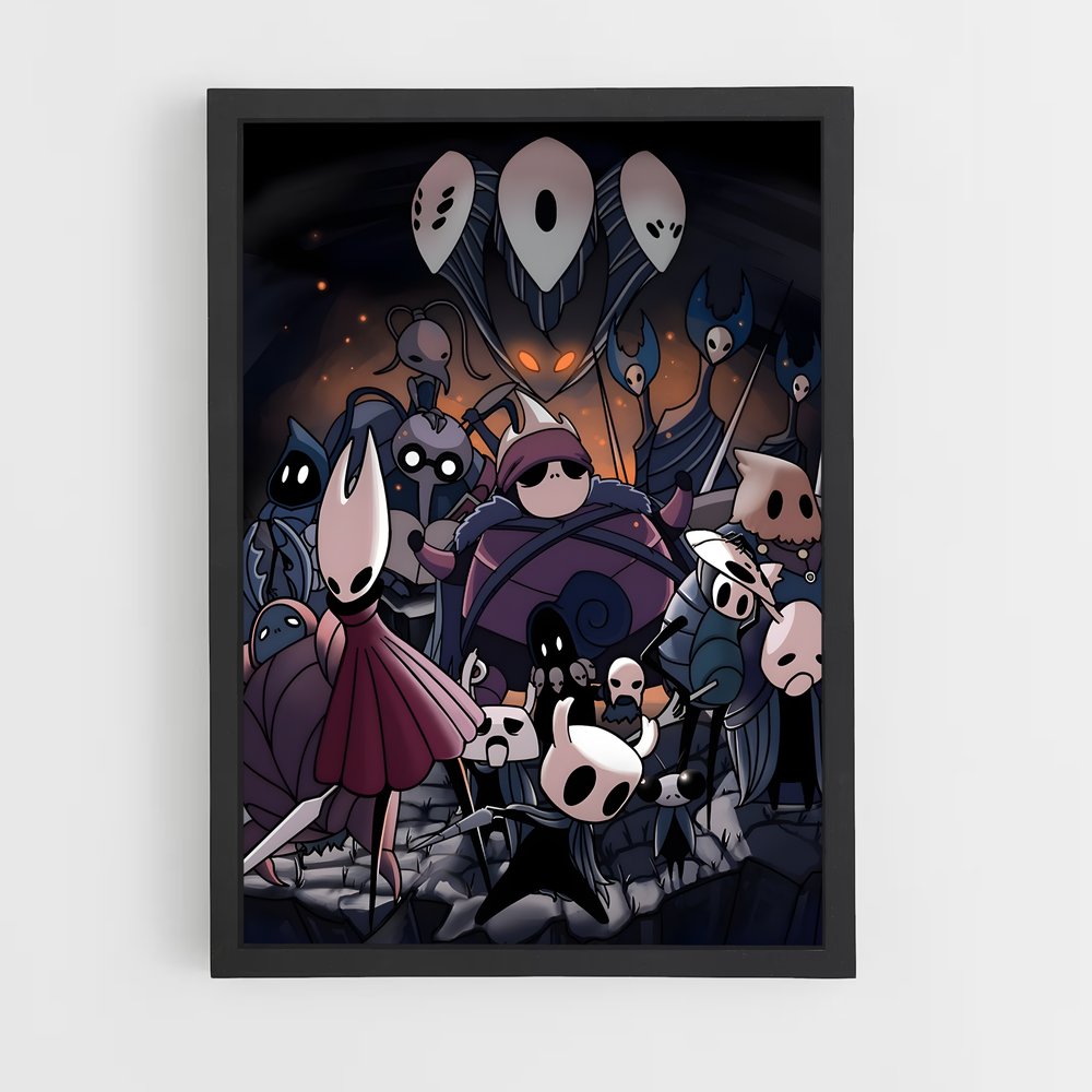 hollow-knight-9 cadre Noir
