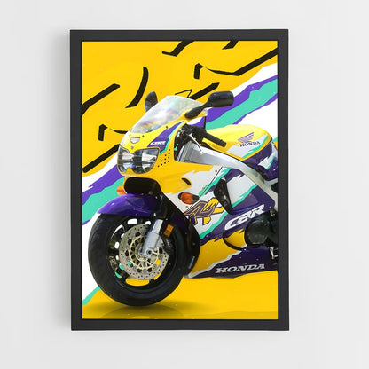 honda-moto-9 cadre Noir