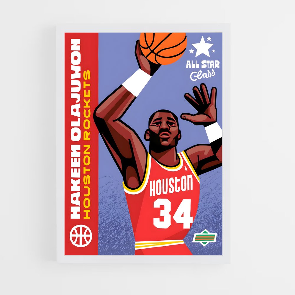 houston-rockets-6 cadre Blanc