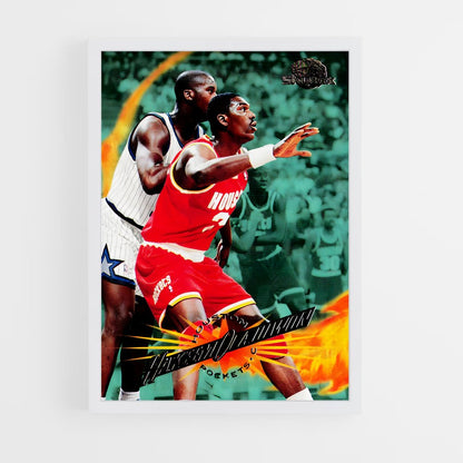houston-rockets-7 cadre Blanc