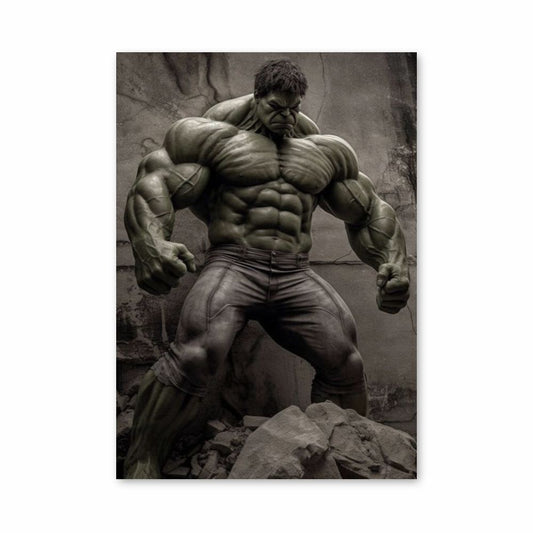 Poster realistico di Hulk