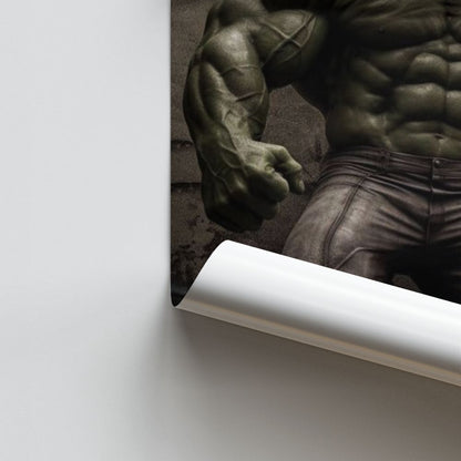 Poster realistico di Hulk