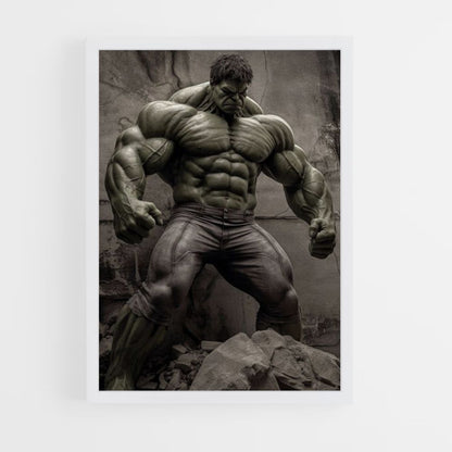 Poster realistico di Hulk