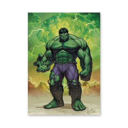 Poster dei cartoni animati di Hulk