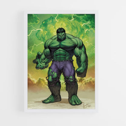 Poster dei cartoni animati di Hulk