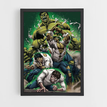 Poster Trasformazione di Hulk