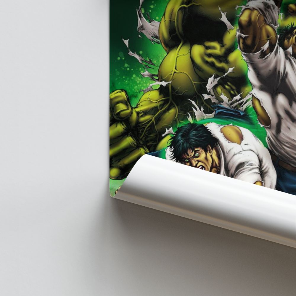 Poster Trasformazione di Hulk