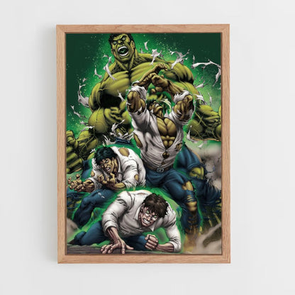 Poster Trasformazione di Hulk