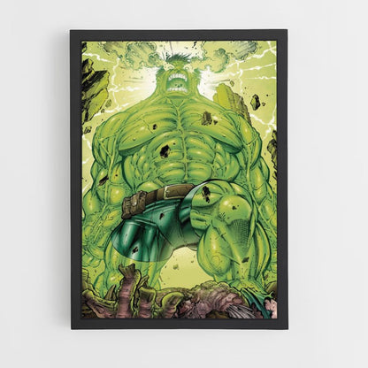 Poster Hulk radioattivo