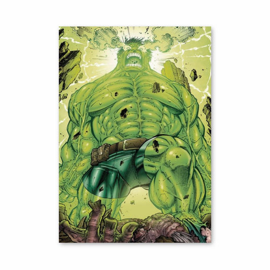 Poster Hulk radioattivo