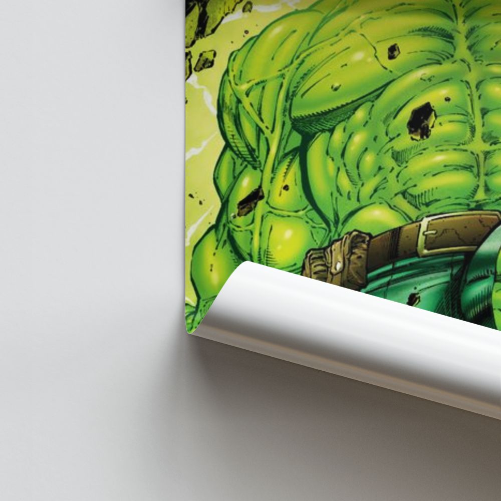 Poster Hulk radioattivo