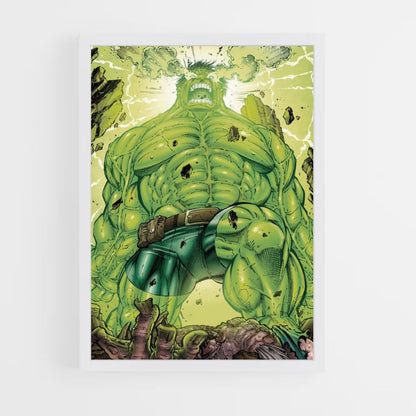 Poster Hulk radioattivo