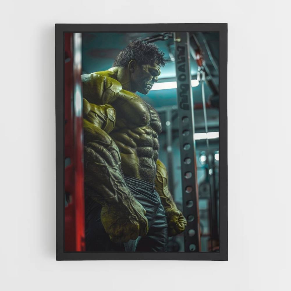 Poster Hulk Bodybuilding