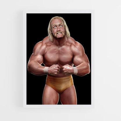 Poster dei cartoni animati di Hulk Hogan