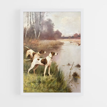 hunter-9 cadre Blanc
