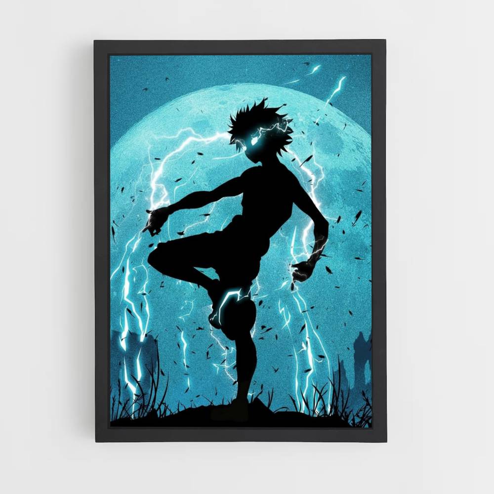 Poster del fulmine di Killua