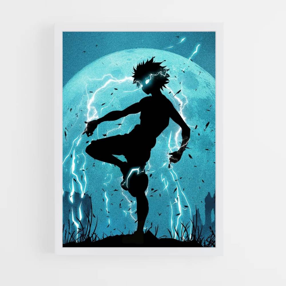 Poster del fulmine di Killua