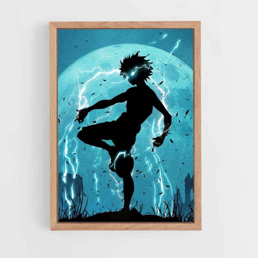 Poster del fulmine di Killua