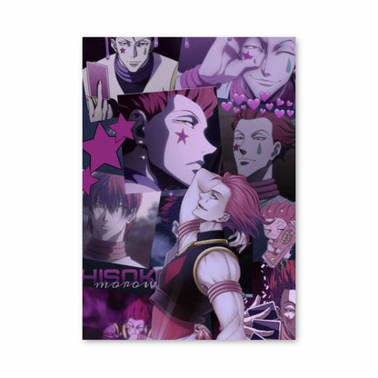 Poster di collage di Hisoka