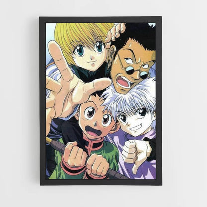 Poster vintage di HunterxHunter