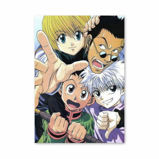 Poster vintage di HunterxHunter