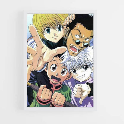 Poster vintage di HunterxHunter