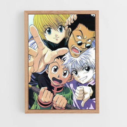 Poster vintage di HunterxHunter