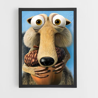 ice-age-1 cadre Noir